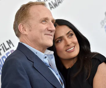 Salma Hayek’s husband just surprised her with a romantic wedding vow renewal in Tahiti