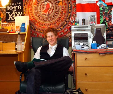 Prince Harry’s schoolboy crush finally notices him