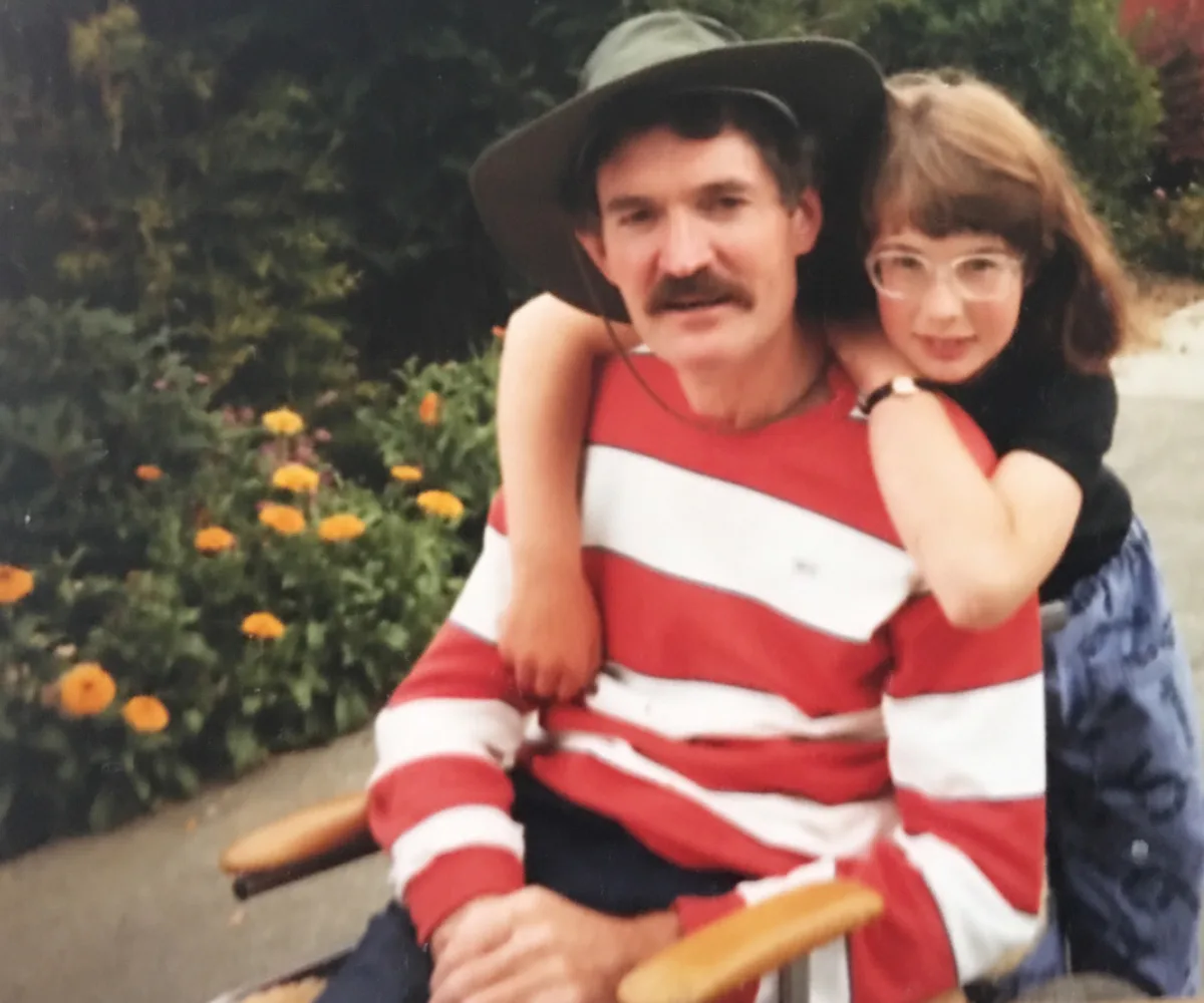 Remembering my dad – a tribute from a daughter who lost her adored father when she was 12