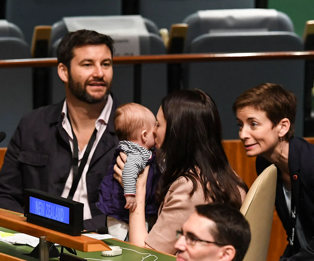 How Jacinda Ardern and her little family are changing the world for all women