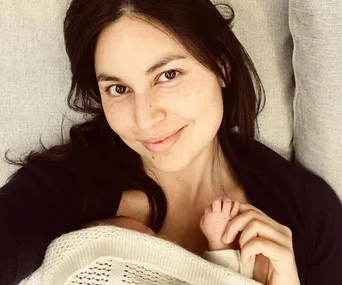Nadia Lim has had her second baby unexpectedly at home
