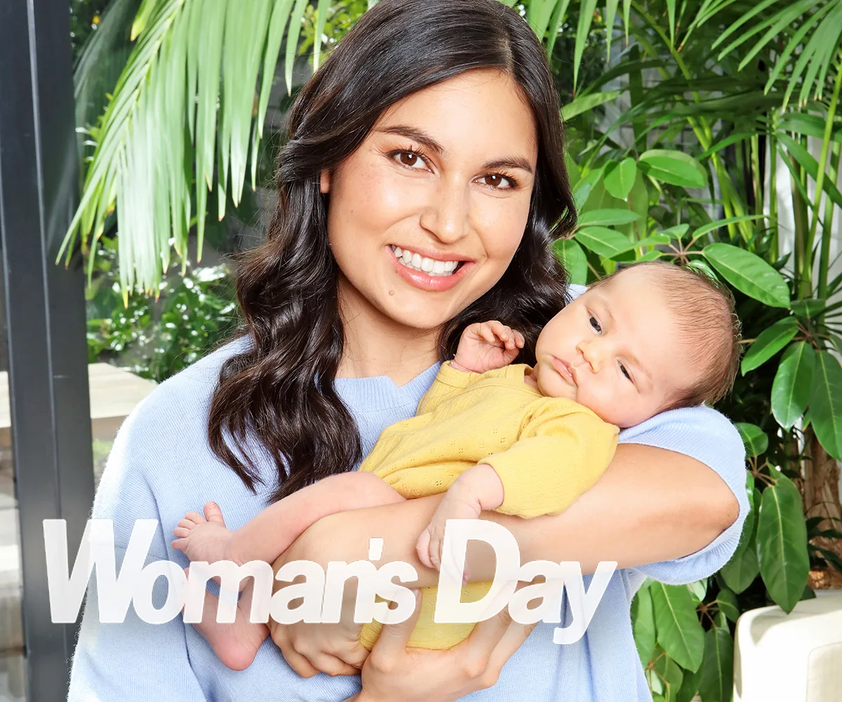 Nadia Lim introduces her adorable newborn son River after his dramatic arrival into the world