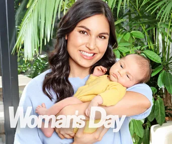 Nadia Lim introduces her adorable newborn son River after his dramatic arrival into the world