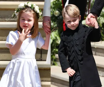 Prince George and Princess Charlotte will be pageboy and bridesmaid at Princess Eugenie’s wedding