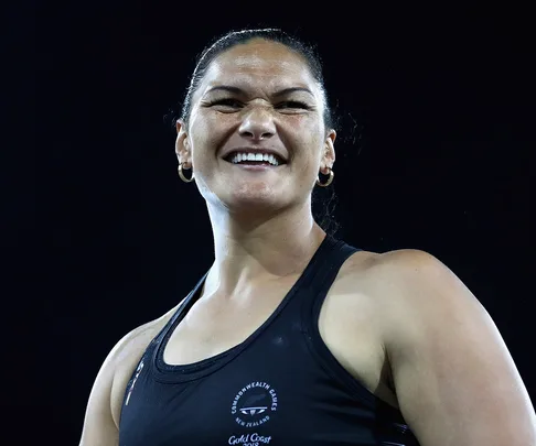 Valerie Adams baby boy