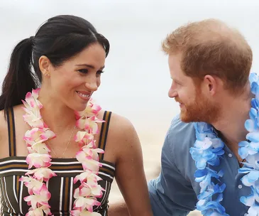 Meghan Markle and Prince Harry on Bondi Beach