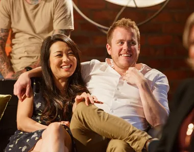 MAFS NZ final episode recap: tempers flare at the reunion party and secrets come out on the couch