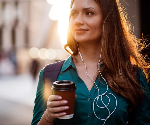 Coffee in the morning