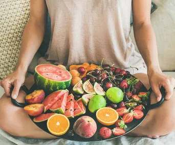large fruit platter
