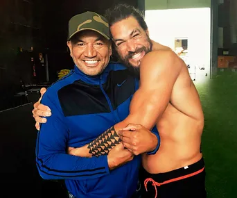 Why Jason Momoa fought for Temuera Morrison to be cast in Aquaman