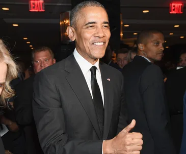 Barack Obama melts all our hearts and delivers presents to children in hospital