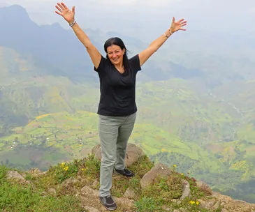 Robyn Preston in Africa