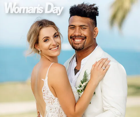 Ardie Savea wedding Saskia Hartmann-Hechenberger