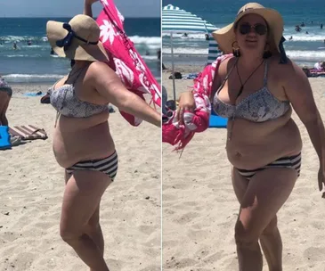 A Kiwi woman shames the bullies who laughed at her ‘bikini body’ at the beach – and she is our hero
