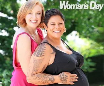 Anika Moa and Natasha Utting’s baby dream come true