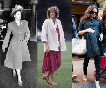 the queen princess diana and meghan markle pregnant