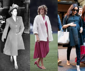 the queen princess diana and meghan markle pregnant