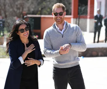 meghan markle prince harry morocco