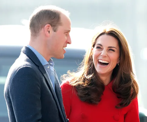 kate middleton and prince william laughing