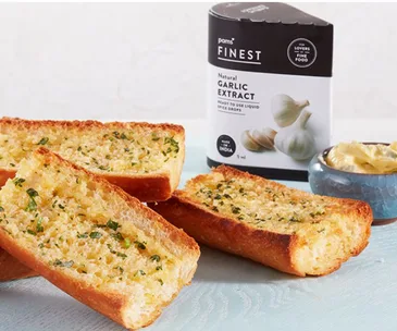 Pams Spice Drops Garlic Bread