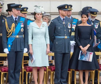 prince willliam kate middleton prince harry meghan markle