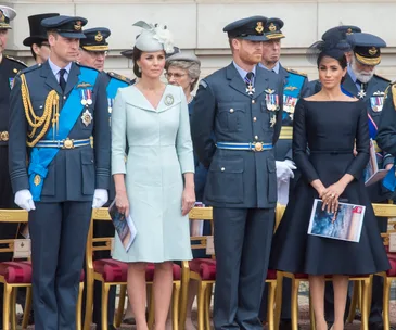 prince willliam kate middleton prince harry meghan markle