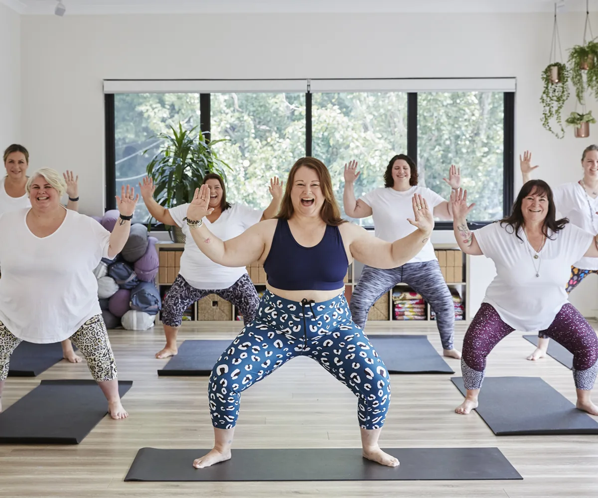 Sarah Harry Fat Yoga