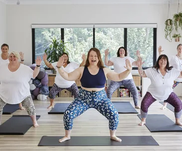 Sarah Harry Fat Yoga