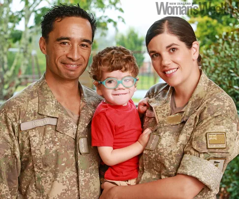 Laura and Tane North with son Elijah microcephaly zika virus
