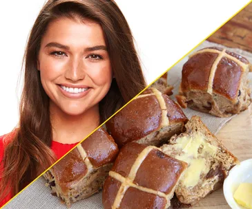 Cassidy in the Kitchen: Bravo NZ host Cassidy Morris shares her healthy twist on the classic hot cross bun recipe