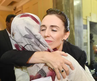 A Muslim schoolgirl from Australia asks Jacinda Ardern to be their Prime Minister