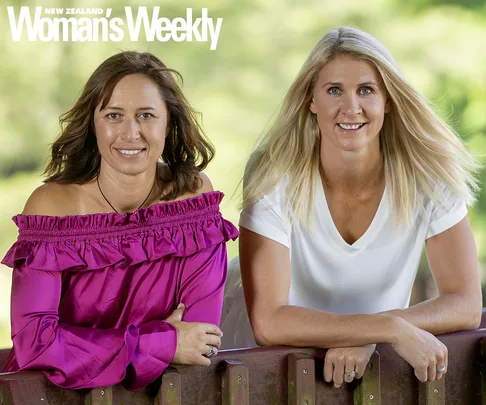 Casey Kopua and Amigene Metcafe The Magic Netball