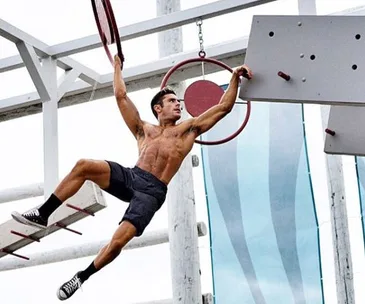 zac efron working out 