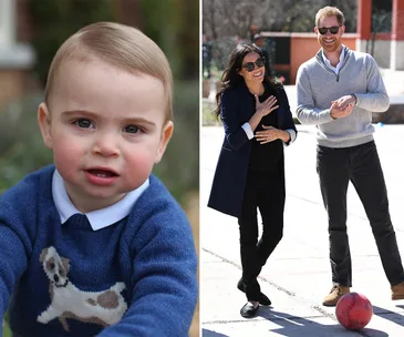 prince louis meghan markle prince harry