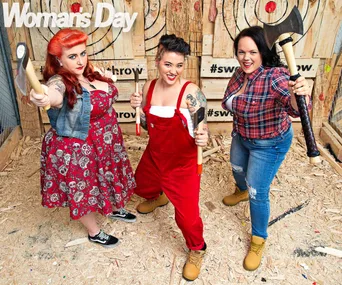 The three Wellington women on a mission to popularise the sport of axe throwing