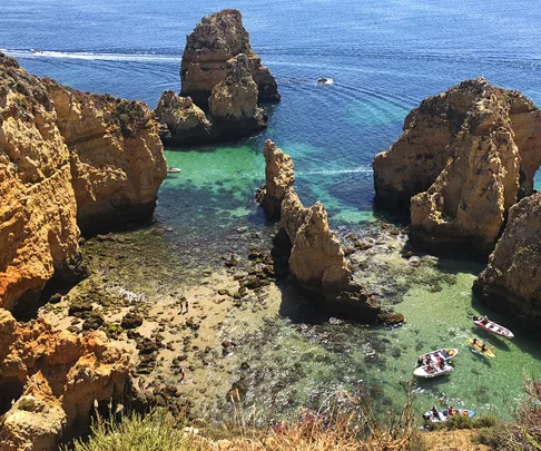 Portugal coastline secluded swimming best beach Portugal
