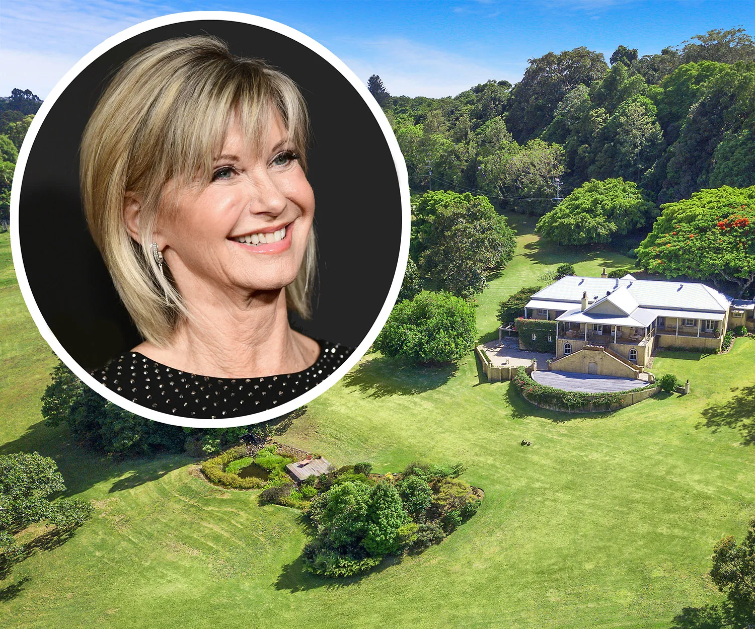 Olivia Newton-John australia farm for sale