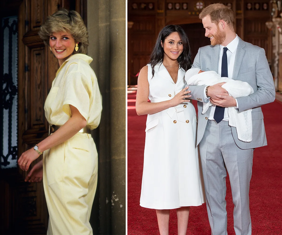 princess diana meghan markle prince harry archie