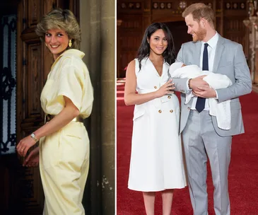 princess diana meghan markle prince harry archie