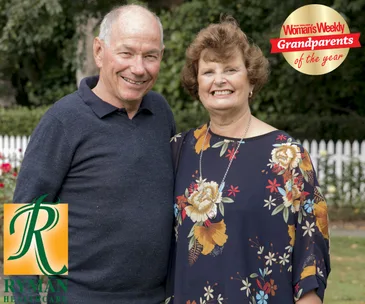 NZWW Grandparents of the year 2019 Sheryll and Steve Crawford
