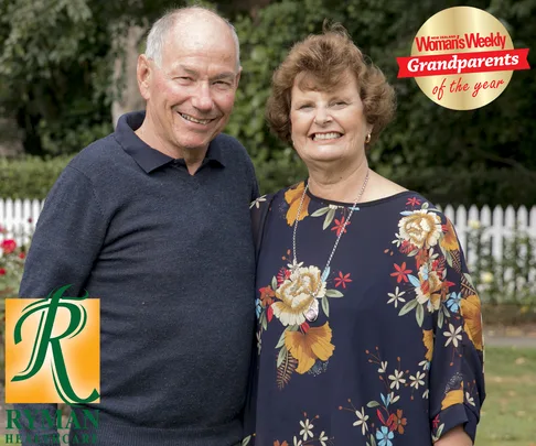 NZWW Grandparents of the year 2019 Sheryll and Steve Crawford