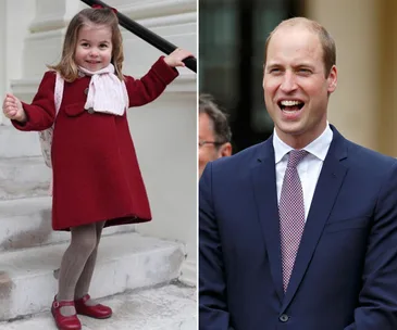 princess charlotte and prince william