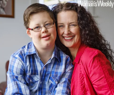 Kidney Kid Bradley Whipp and donor aunt Christine
