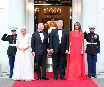 camilla prince charles donald turmp melania trump