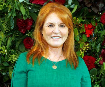 Sarah, Duchess of York, is recognised with an award for her charity work