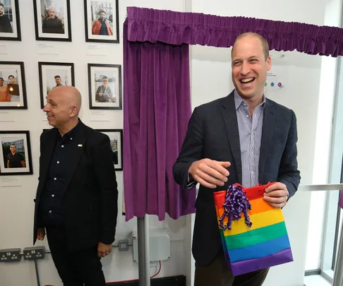 prince william laughing