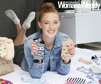 Lucy Sharp Socks For Shoes