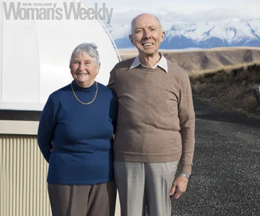 ‘Our 45-year marriage was written in the stars’: The clever Kiwi couple brought together by astronomy