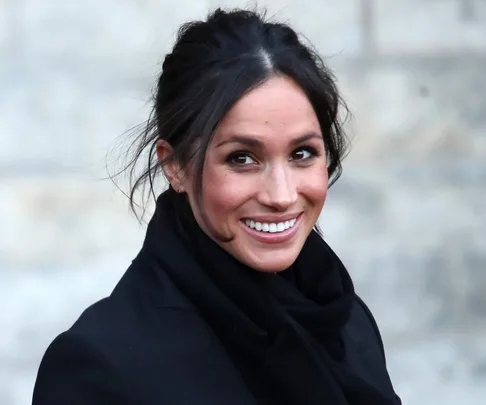 meghan markle smiling