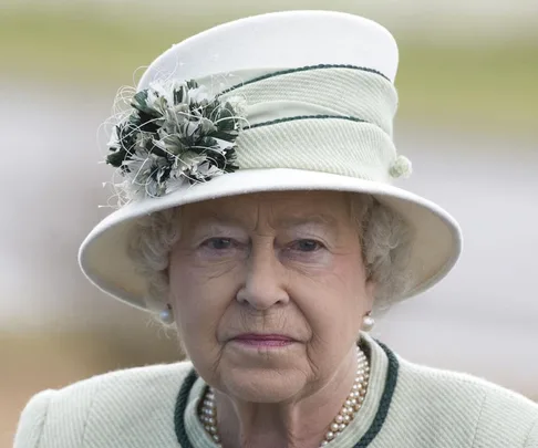 queen elizabeth serious